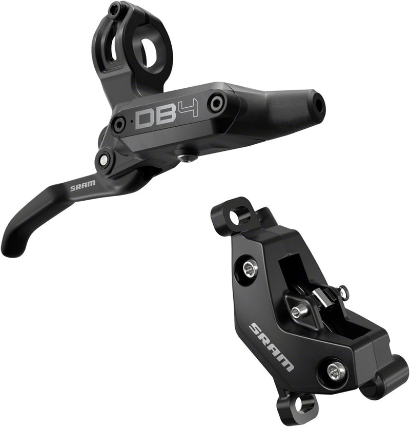 Load image into Gallery viewer, SRAM DB4 Hydraulic Disc Brake & Lever Set - 4-Piston Post Mount, Aluminum, Black