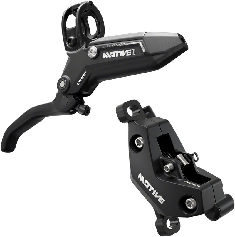 Load image into Gallery viewer, SRAM Motive Bronze Hydraulic Disc Brake Set - Front & Rear Post Mount, 4-Piston, Aluminum Levers, 950mm/2000mm Hose, Diffusion Black