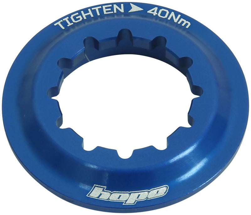 Load image into Gallery viewer, Pack of 2 Hope Center Lock Disc Lockring - Blue