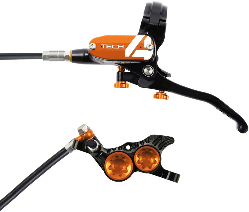 Load image into Gallery viewer, Hope-Tech-4-V4-Disc-Brake-&-Lever-Set-Disc-Brake-&-Lever-Universal-DBKL0326-MTB-Flat-Bar-Disc-Brakes