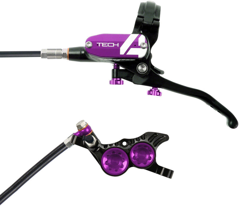 Load image into Gallery viewer, Hope-Tech-4-V4-Disc-Brake-&-Lever-Set-Disc-Brake-&-Lever-Universal-DBKL0325-MTB-Flat-Bar-Disc-Brakes