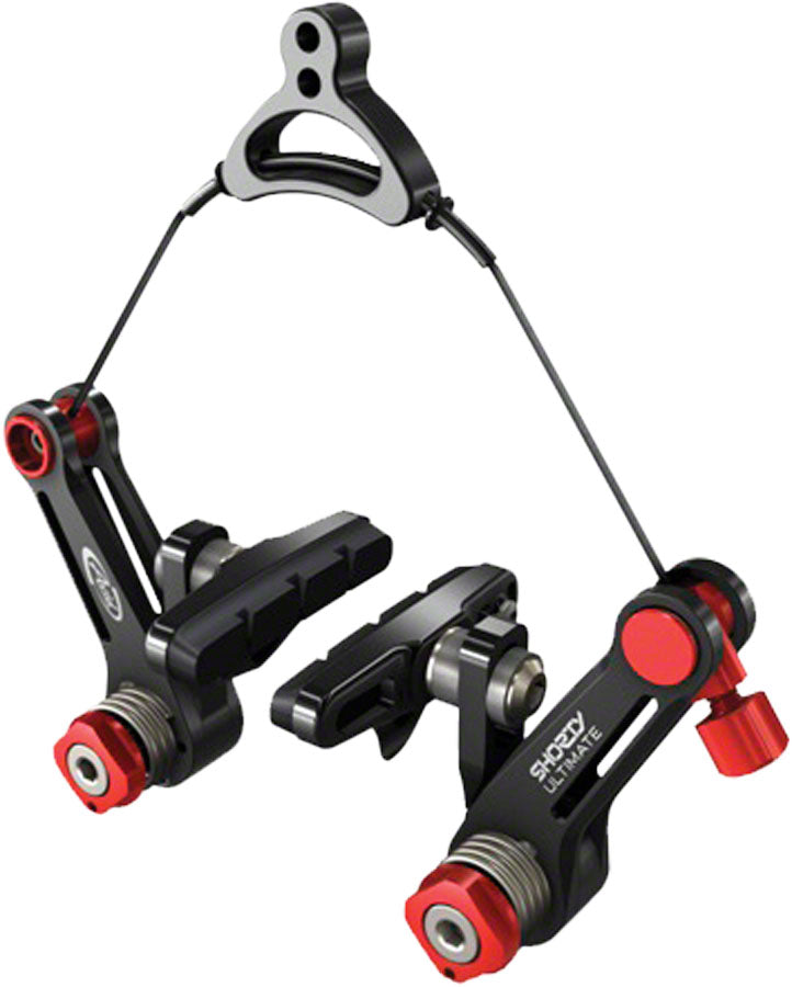 Load image into Gallery viewer, Avid Shorty Ultimate Aluminum Cantilever Brake Set Lightweight, Mud Clearance, Adjustable, Black