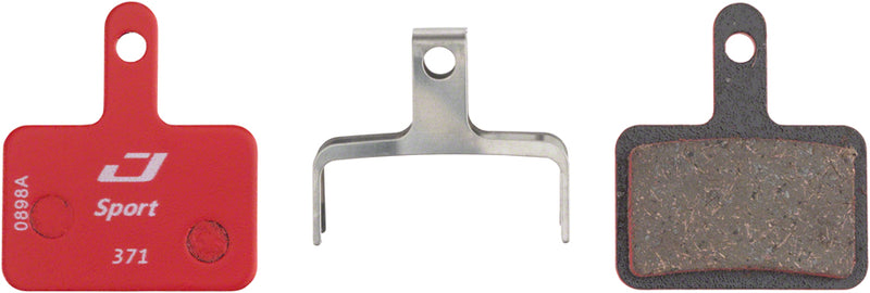Load image into Gallery viewer, Jagwire Sport Semi-Metallic Disc Brake Pads fit a variety of Shimano brakes.