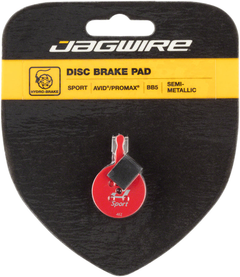 Load image into Gallery viewer, 2 Pack Jagwire Mountain Sport Semi-Metallic Disc Brake Pads for Avid BB5, Promax