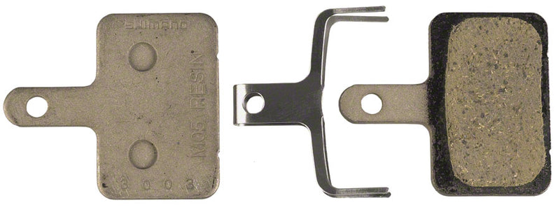 Load image into Gallery viewer, Shimano M05-RX Resin Disc Brake Pads with Steel Back Plate for BR-C601, M515 Calipers Smooth, Quiet, All-Conditions Performance