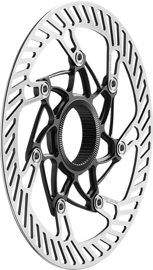 Load image into Gallery viewer, Campagnolo 03 Disc Brake Rotor - 160mm, Center Lock, Silver/Black