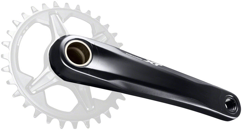 Load image into Gallery viewer, Shimano DEORE XT FC-M8130-1 Crankset 175mm 12-Speed Direct Mount Black