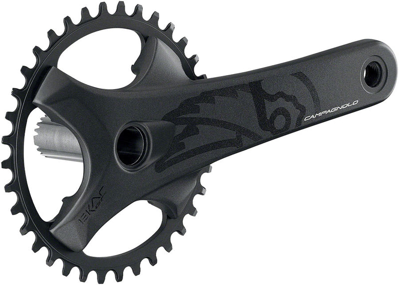 Load image into Gallery viewer, Campagnolo EKAR GT Crankset - 172.5mm, 13-Speed, 38t, 123mm BCD, Campagnolo Ultra-Torque Spindle Interface, Black