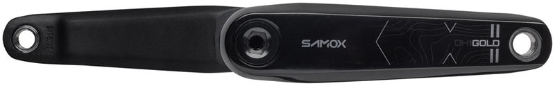 Load image into Gallery viewer, Samox Gold DH-1 Crankset - 155mm, 8-Bolt, Direct Mount, 28.99mm (DUB Type) Spindle, 56.5mm Chainline, Black