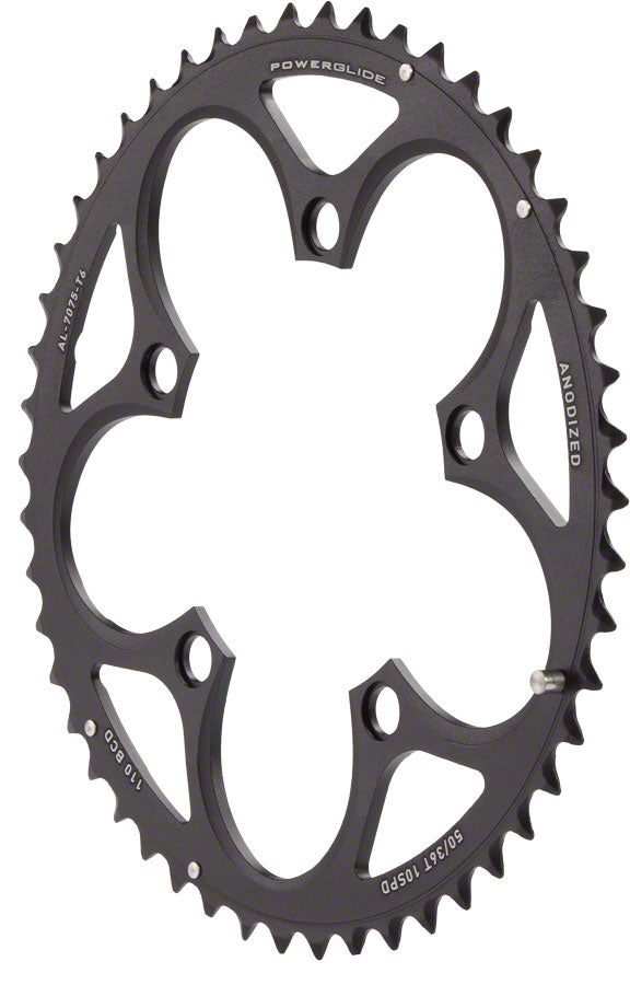 Load image into Gallery viewer, SRAM 10-Speed Aluminum Chainrings Bundle 50t Outer & 34t Inner Black BCD 110mm Durable Performance