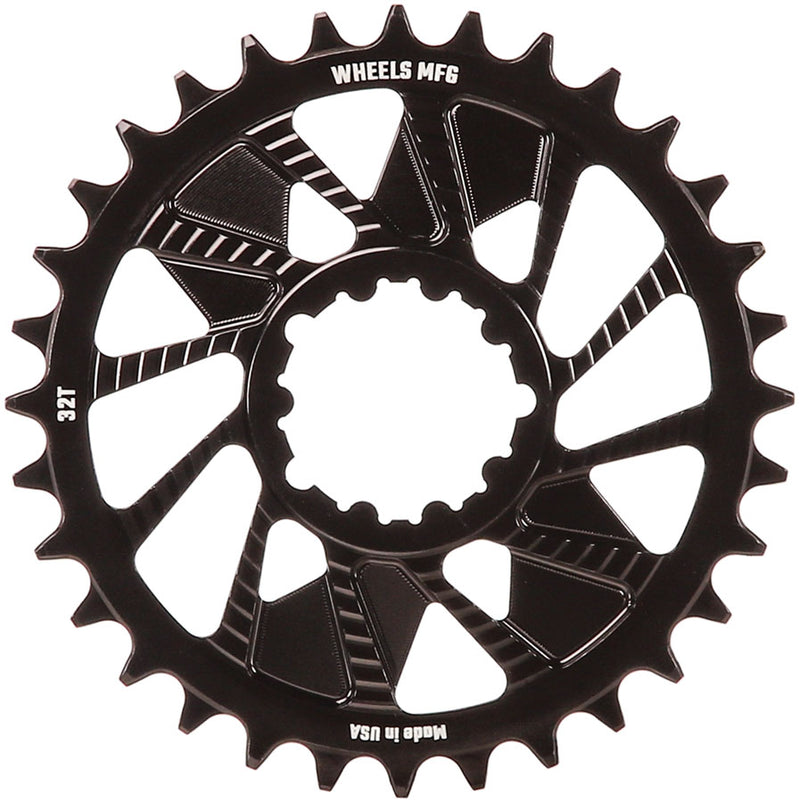 Load image into Gallery viewer, Wheels-Manufacturing-Chainring-32t-Direct-Mount-SRAM-3-Bolt-3-bolt-DM-3mm-offset-CNRG2491-Direct-Mount-MTB-Chainrings