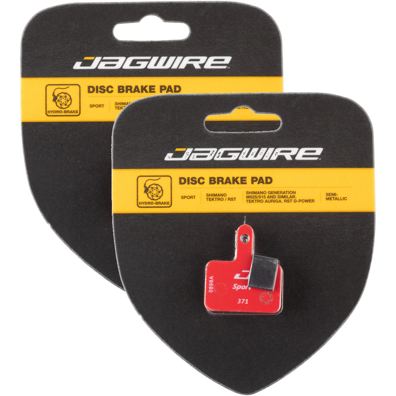 Load image into Gallery viewer, Jagwire-Disc-Brake-Pad-Semi-Metallic-DBBP0391PO2-Disc-Brake-Pads