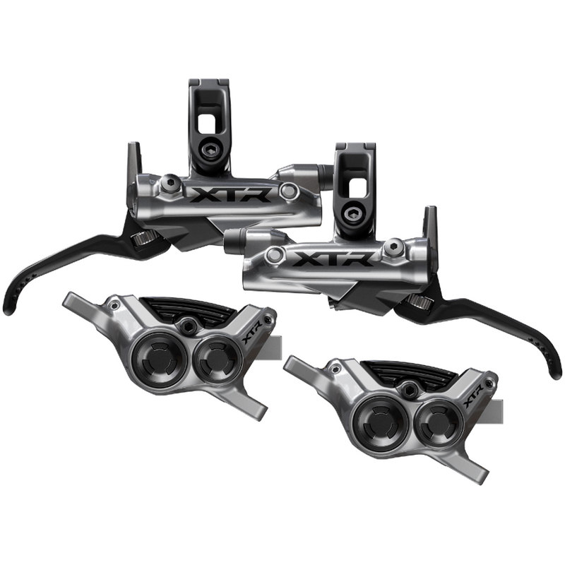 Load image into Gallery viewer, Shimano-Disc-Brake-&-Lever-Mountain-Bike-DBKL0661-DBKL0662-MTB-Flat-Bar-Disc-Brakes