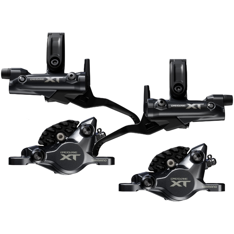 Load image into Gallery viewer, Shimano-Disc-Brake-&-Lever-Universal-DBKL0668-DBKL0671-MTB-Flat-Bar-Disc-Brakes