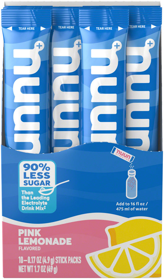 Load image into Gallery viewer, Nuun Sport Drink Mix Pink Lemonade, Box of 10, 10 servings, 10pcs