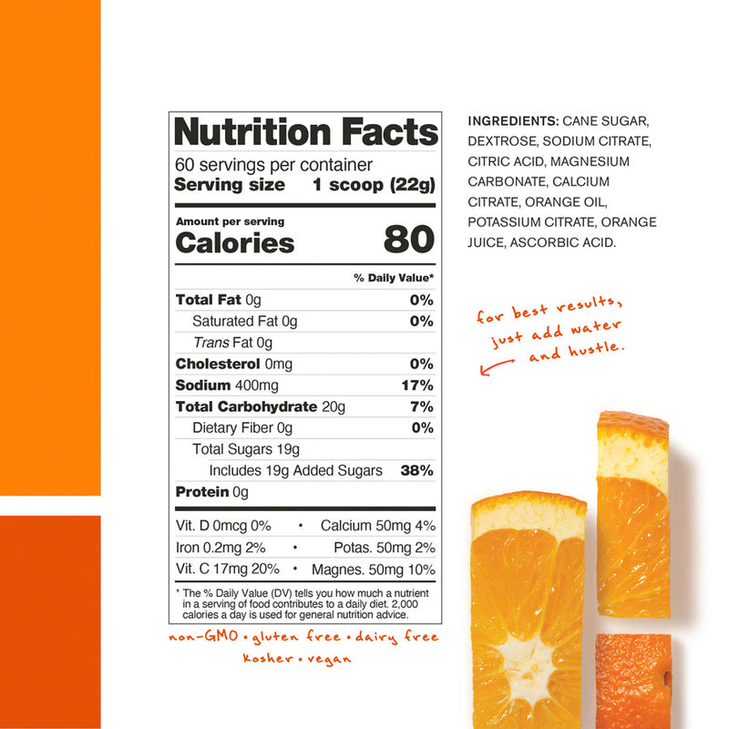 Load image into Gallery viewer, Skratch Labs Hydration Sport Drink Mix - Orange, 60-Serving Resealable Pouch