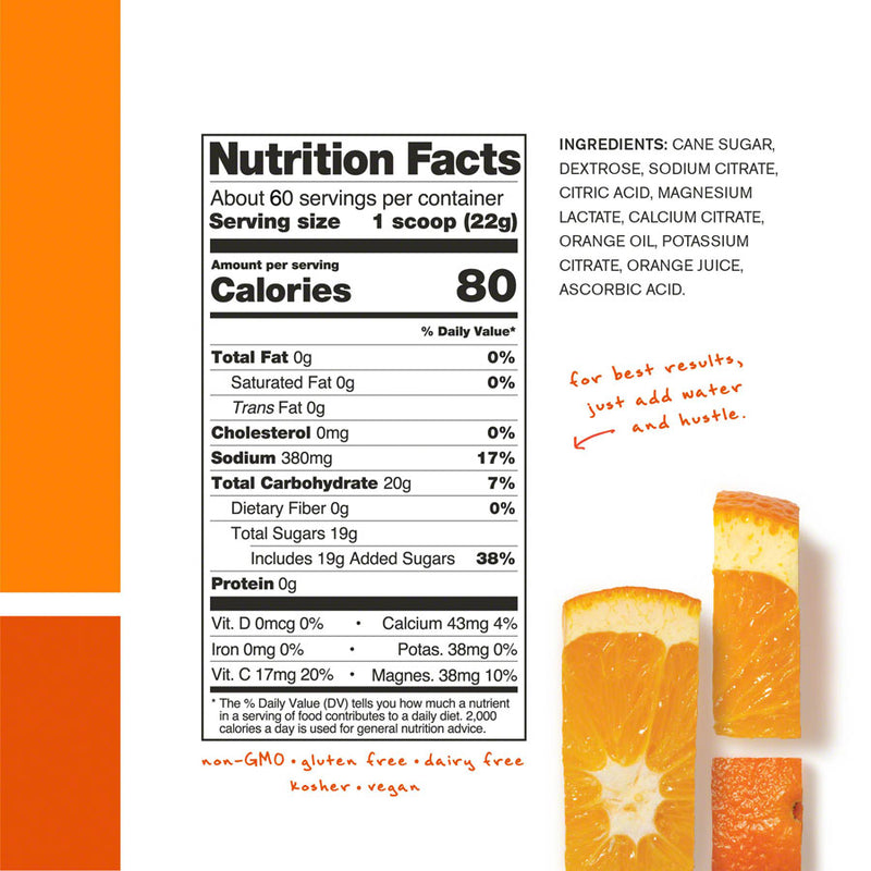 Load image into Gallery viewer, Skratch Labs Hydration Sport Drink Mix - Orange, 60-Serving Resealable Pouch