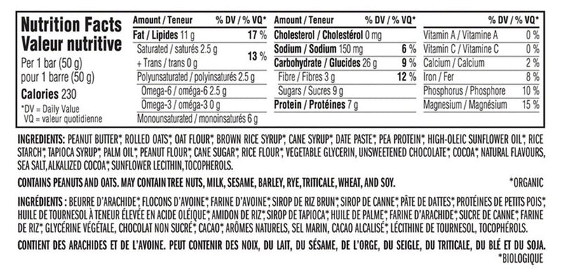 Load image into Gallery viewer, Clif Bar Nut Butter Filled Chocolate Peanut Butter Box of 12 Organic/Non-GMO