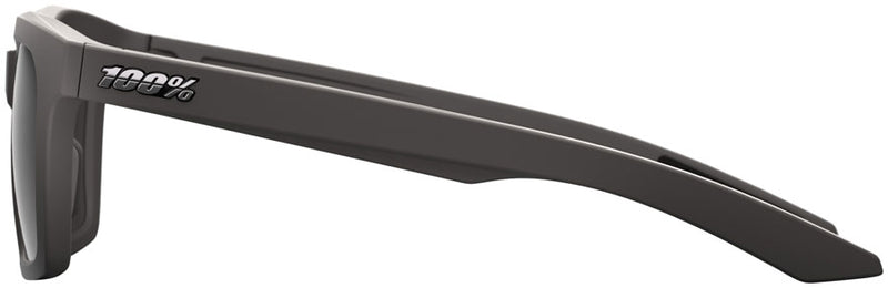 Load image into Gallery viewer, 100% Erba Sunglasses - Matte Dark Smoke/Smoke Lens