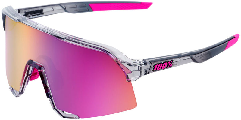 Load image into Gallery viewer, 100% S3 Sunglasses - Tokyo Night/Purple Mirror Lens