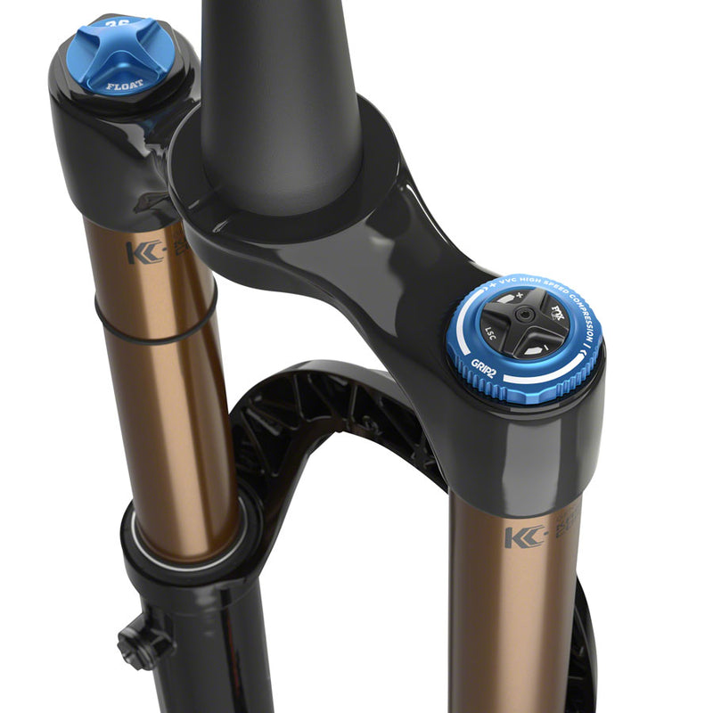 Load image into Gallery viewer, FOX 36 Factory Kashima | 27.5" | 160mm | Boost | 37mm Offset | Black | Grip 2