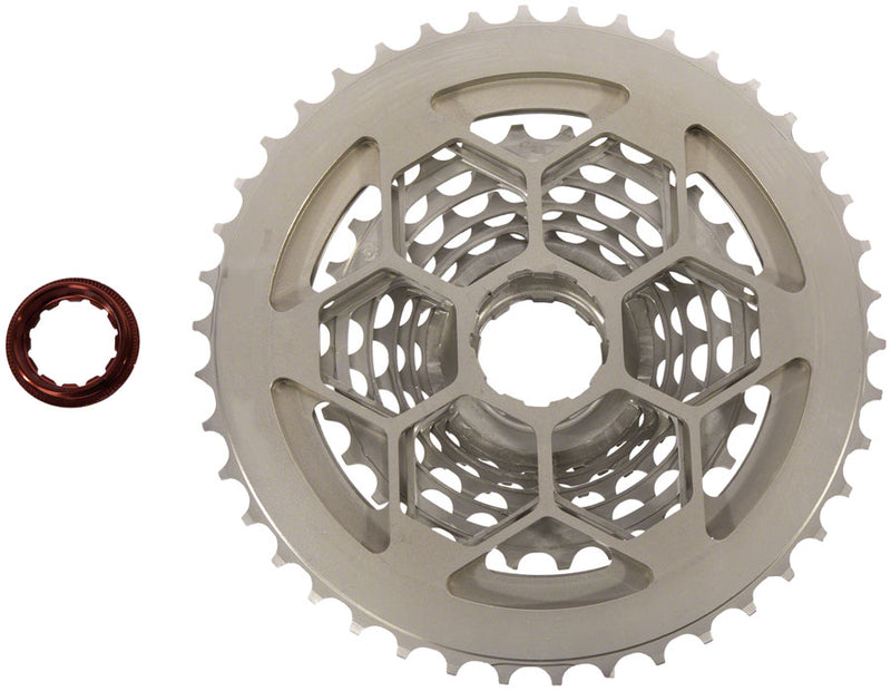 Load image into Gallery viewer, Prestacycle UniBlock PRO Gravel Cassette - 11-Speed, For HG 11 Freehub, 11-40, Silver