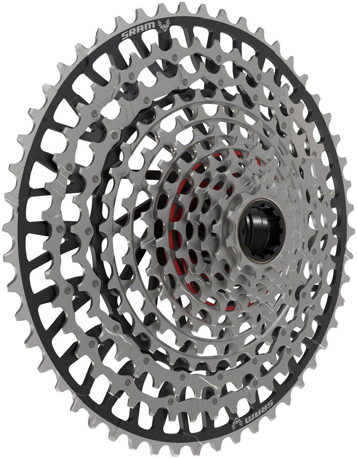 Load image into Gallery viewer, SRAM XX Eagle T-Type XS-1297 Cassette - 12-Speed, 10-52t, For XD Driver, Silver/Black