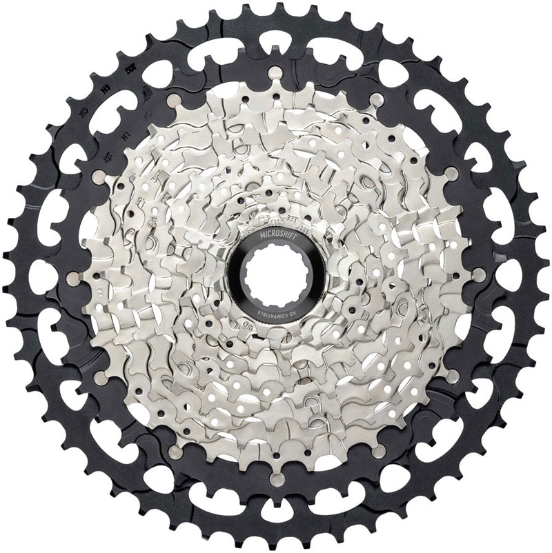 Load image into Gallery viewer, microSHIFT Advent MX 1x11-Speed Groupset - MX Trail Shifter, MX Pro Rear Derailleur, Aluminum Cage, Clutch, 11-50t