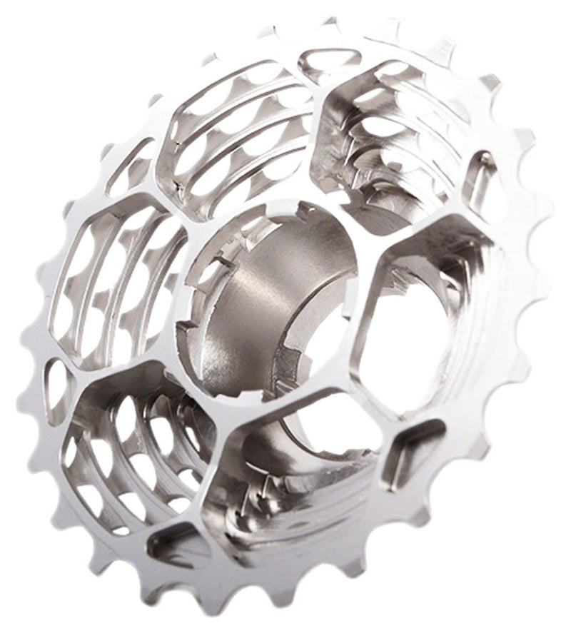 Load image into Gallery viewer, Prestacycle UniBlock PRO Cassette - 11-Speed, For Campagnolo 9-12 Speed Freehub, 11-32t, Silver
