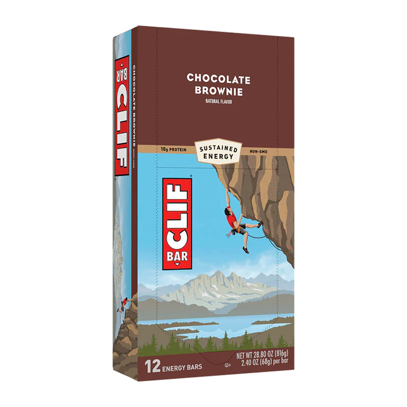 Load image into Gallery viewer, Clif Bar Original Chocolate Brownie Box of 12 Convenient Source of Energy