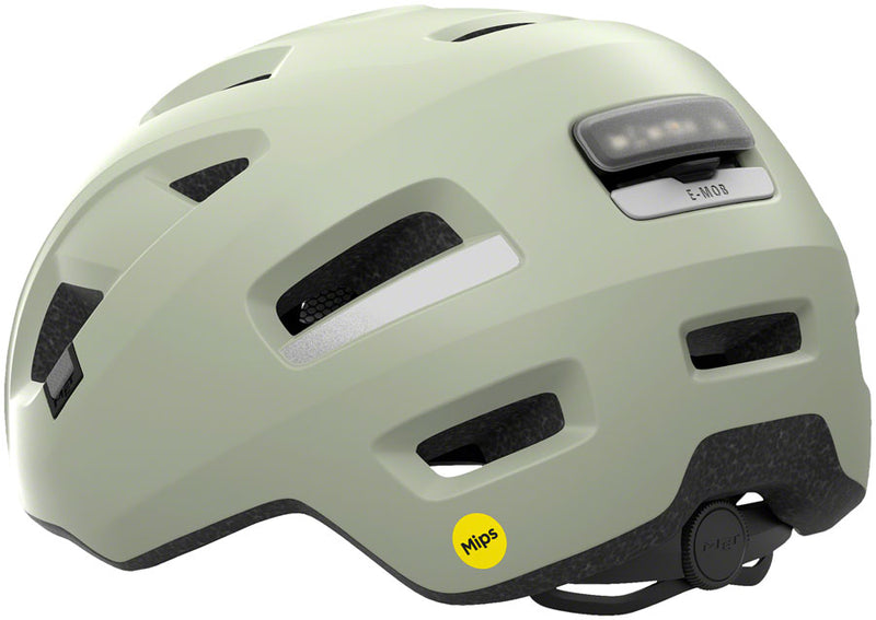 Load image into Gallery viewer, MET E-Mob MIPS Helmet - Moss Gray/Matte, Small