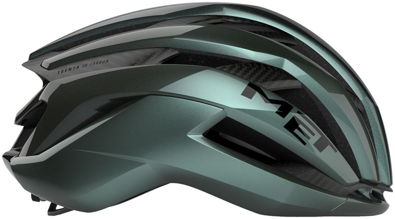 Load image into Gallery viewer, MET Trenta 3K Carbon Helmet - Hyper Teal, Small