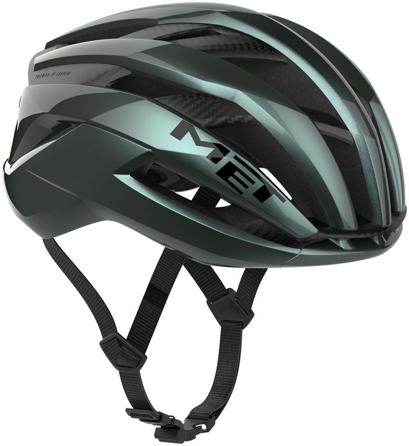 Load image into Gallery viewer, MET Trenta 3K Carbon Helmet - Hyper Teal, Small