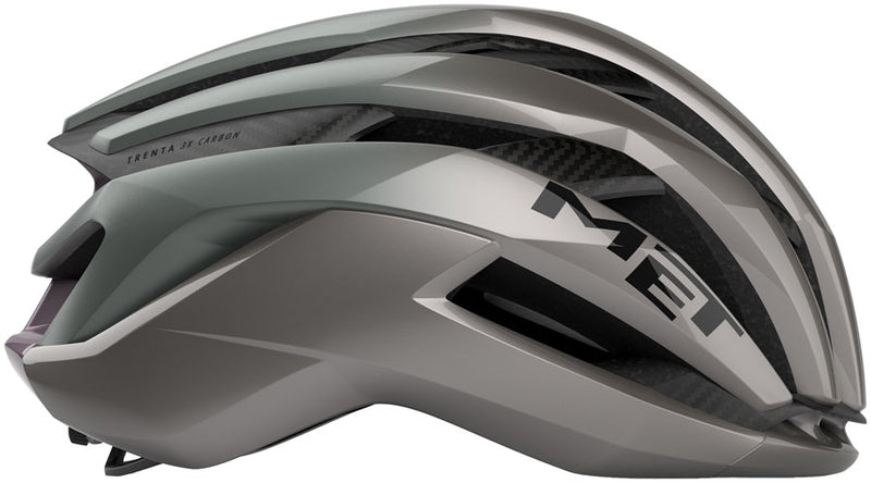 Load image into Gallery viewer, MET Trenta 3K Carbon Helmet - Opal Gray, Large