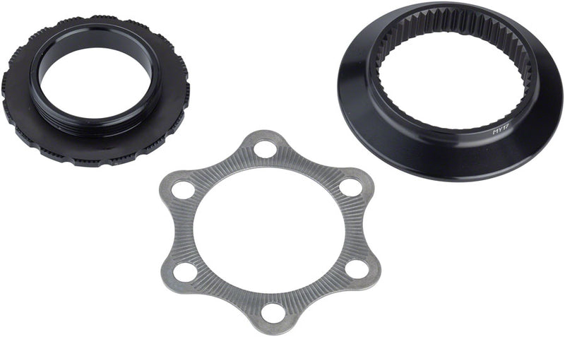 Load image into Gallery viewer, DT Swiss CenterLock to 6 Bolt Adaptor Fits Most QR and 12mm Hubs Max 160mm Disc