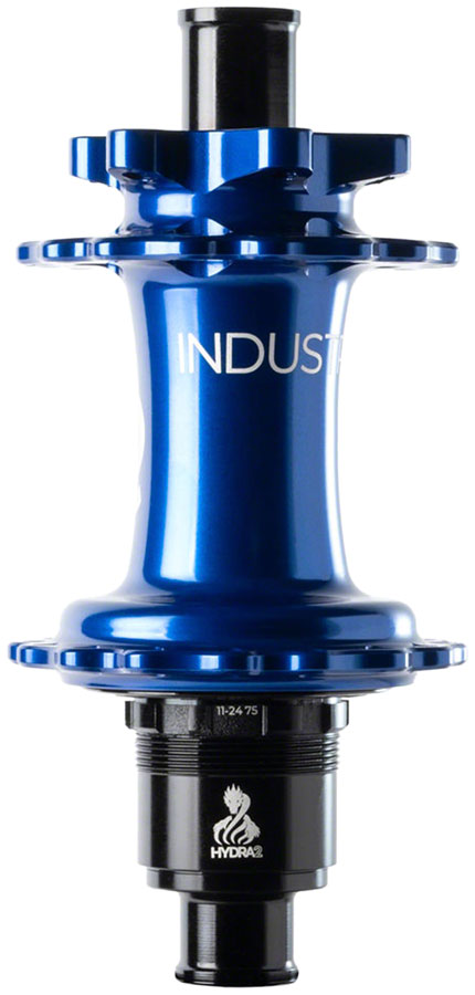 Load image into Gallery viewer, Industry Nine Hydra 2 Boost XD, Disc Hub, Rear, 32H, 12mm TA, 148mm, SRAM XD, Blue