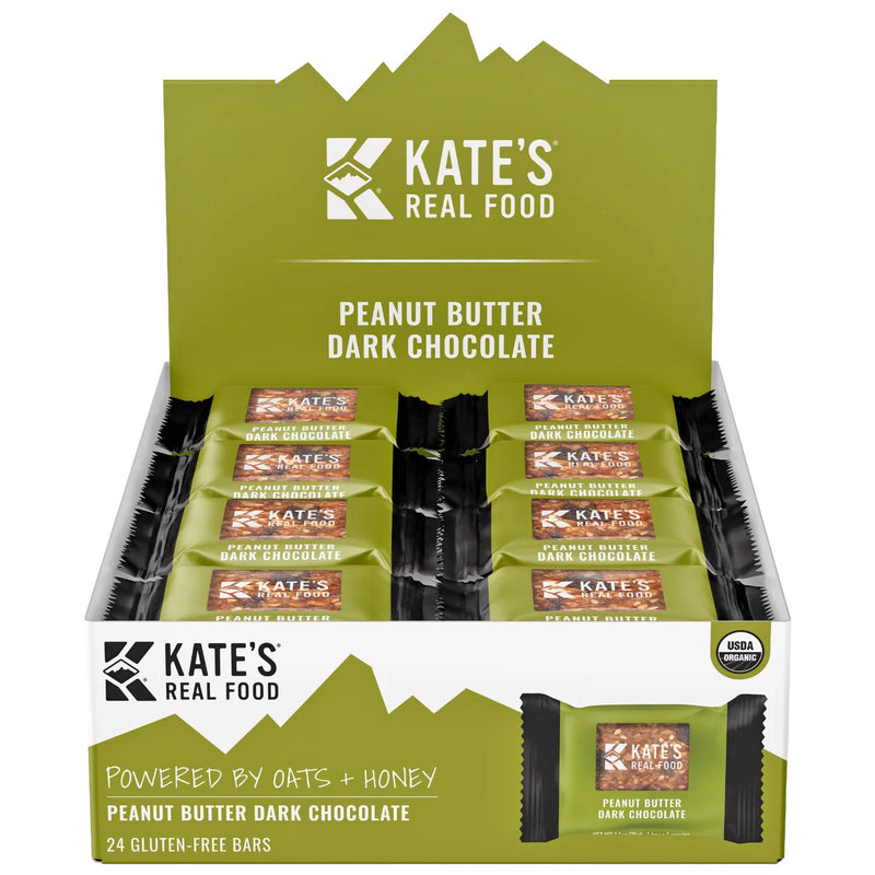 Load image into Gallery viewer, Kate's-Real-Food-Mini-Bar-Bars-Peanut-Butter-Dark-Chocolate-BARS0830