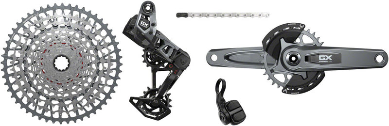 Load image into Gallery viewer, SRAM GX T-Type Eagle Transmission Groupset - 165mm Crank, 32t Chainring, AXS POD Controller, 10-52t Cassette, Rear