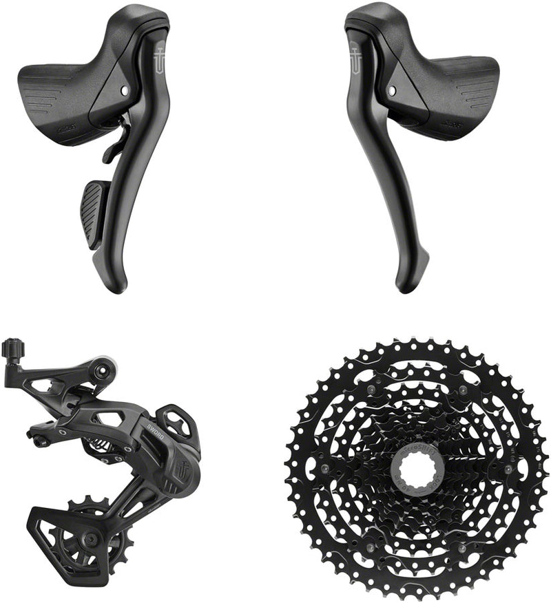 Load image into Gallery viewer, microSHIFT-Sword-Black-1x9-Speed-Groupset-Kit-In-A-Box-Road-Group-Universal-KIBX0074-Road-Bike-Group