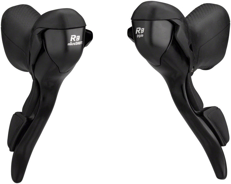 Load image into Gallery viewer, microSHIFT-Brake-Shifter-Combo-Set-8-Speed-LD0164-Brake-Shift-Lever-Drop-Bar-Pair