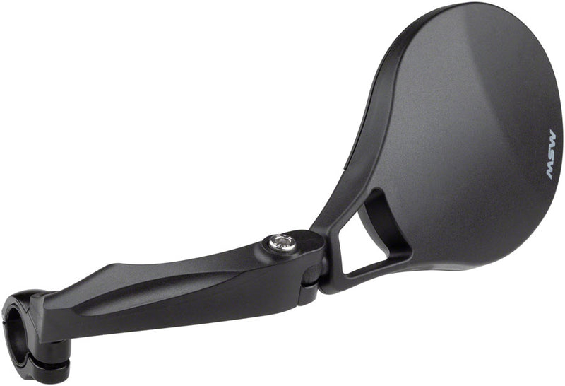 Load image into Gallery viewer, MSW Handlebar Mirror - Flat Bar, Left Side, HD Glass Lens
