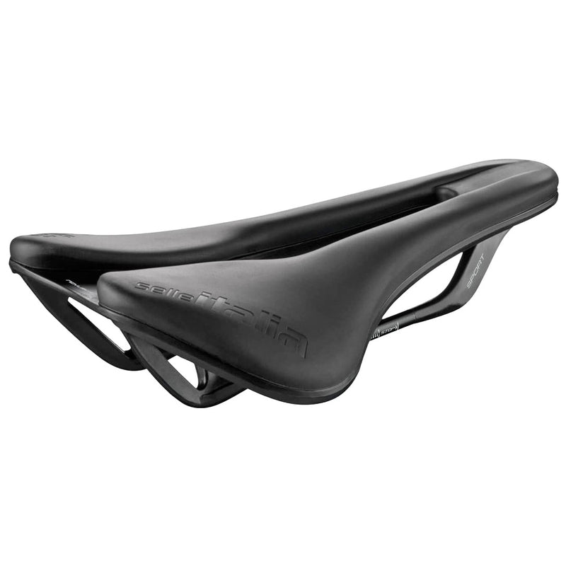Load image into Gallery viewer, Selle Italia Novus Boost Evo Sport Greentech Bike Saddle & Fec Alloy Rails Comfortable, Sustainable Road Cycling Gear