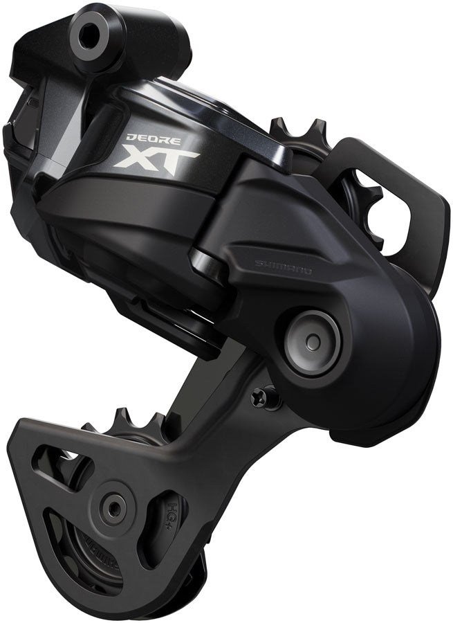 Load image into Gallery viewer, Shimano Deore XT RD-M8250-GS Di2 Wireless Rear Derailleur - 12-Speed, Medium Cage, Shadow ES, Black/Gray