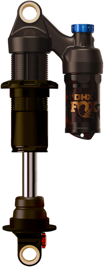 Load image into Gallery viewer, FOX DHX Factory Rear Shock - Metric, 210 x 55 mm, 2-Position Lever, Hard Chromoly Stanchion, Black