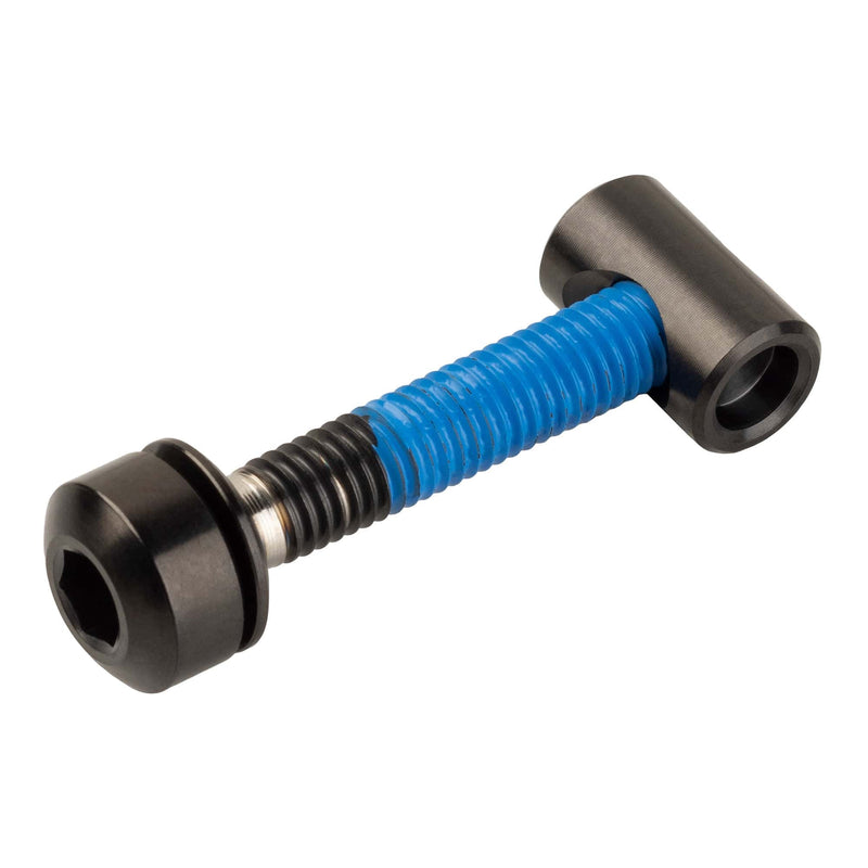 Load image into Gallery viewer, Titanium Oil Slick Seatpost Clamp Bolts - Self-Aligning, Lightweight Upgrade