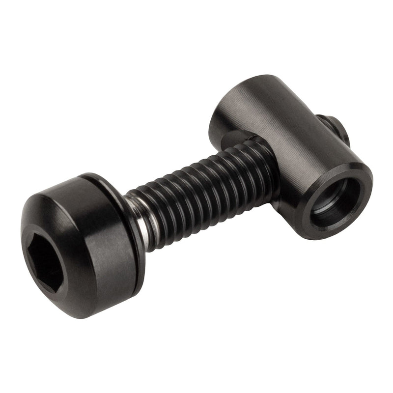 Load image into Gallery viewer, Titanium Oil Slick Seatpost Clamp Bolts - Self-Aligning, Lightweight Upgrade
