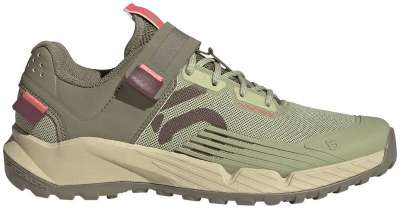 Load image into Gallery viewer, Five Ten Trailcross Mountain Clipless Shoes - Women's, Magic Lime/Quiet Crimson/Orbit Green, 6.5