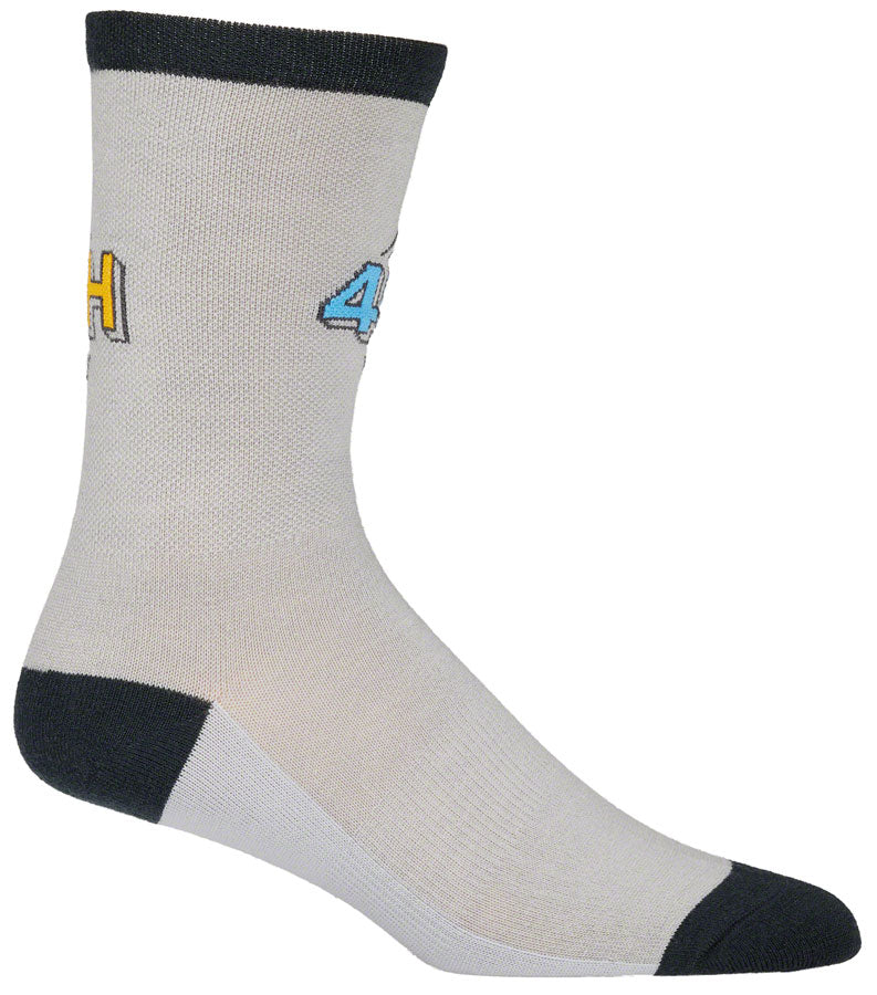Load image into Gallery viewer, 45NRTH Adventure Crew Lightweight Wool Sock - Gray/Dark Blue, Small
