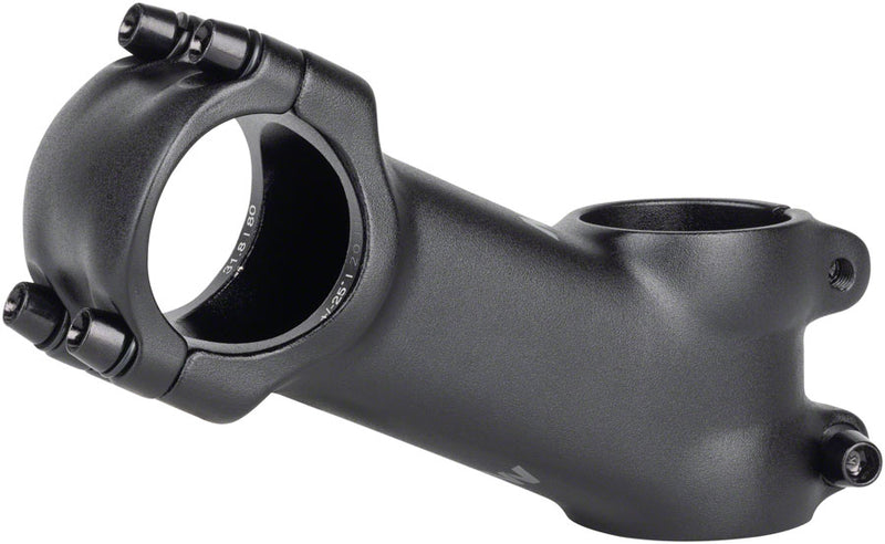 Load image into Gallery viewer, MSW 25 Stem - 80mm, 31.8 Clamp, +/-25, 1-1/8", Aluminum, Black