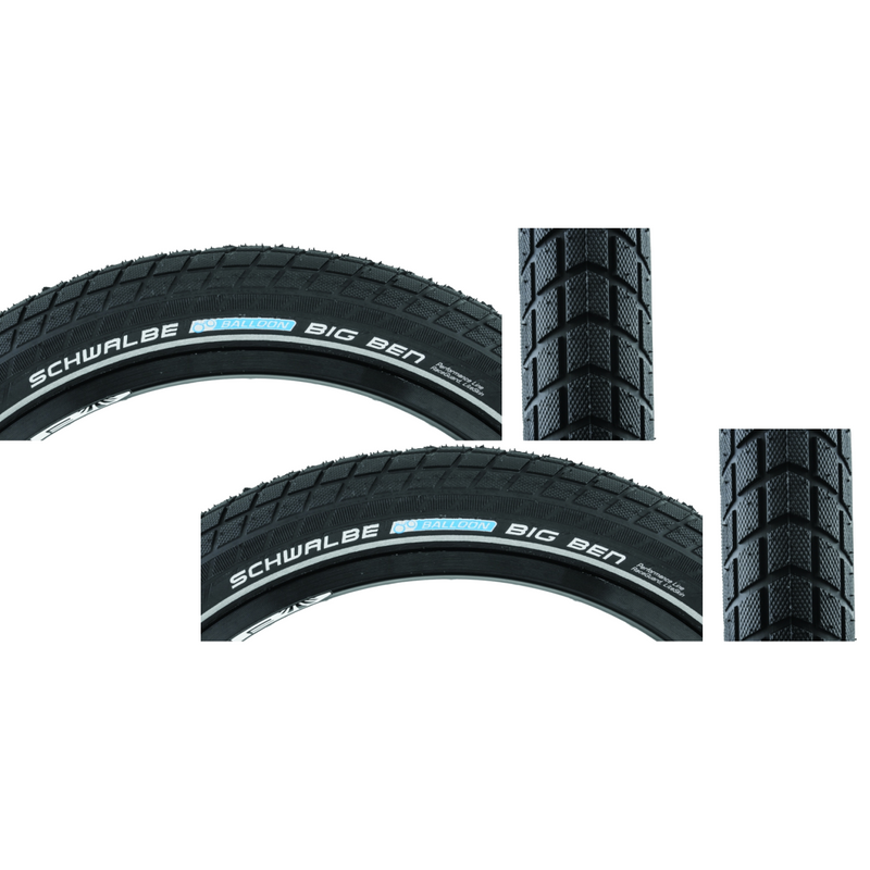 Load image into Gallery viewer, Schwalbe-Big-Ben-Perf-Lite-RG-27.5-in-2-Wire-TIRE1943PO2-Wire-Bead-Tires
